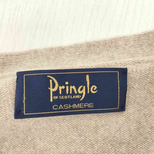 プリングルオブスコットランド Pringle of Scotland アーガイル柄 カシミヤカーディガン メンズ 40