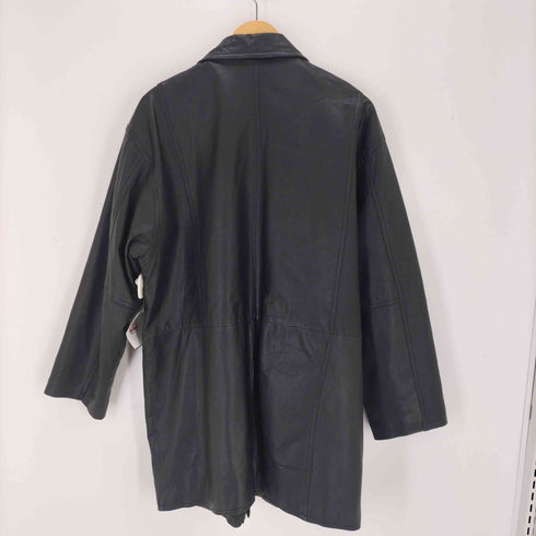 エヒテス レーダァ ECHTES LEDER ジップアップ レザーロングジャケット メンズ import:M