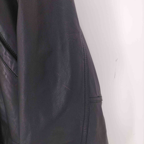 エヒテス レーダァ ECHTES LEDER ジップアップ レザーロングジャケット メンズ import:M