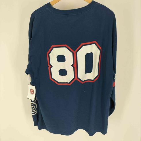 ガルフィー GALFY ロゴワッペン 1980 アームプリント ナンバリング 80 L/S Tシャツ メンズ 大型犬