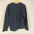 モンベル mont bell CLIMAWOOL 裏地フリースロゴ刺繍ニット メンズ JPN:M