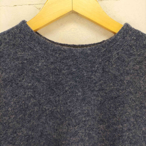 モンベル mont bell CLIMAWOOL 裏地フリースロゴ刺繍ニット メンズ JPN:M
