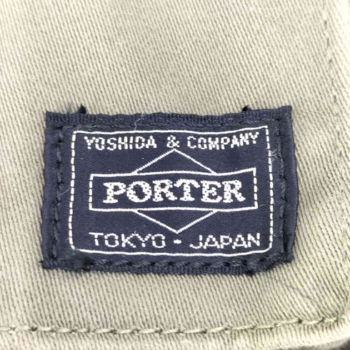 ポーター PORTER LOVE&PEACE ロゴパッチ ミリタリー ショルダー バッグ メンズ