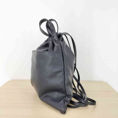 メゾンスペシャル MAISON SPECIAL Vegan Leather Shoulder Drawstring Bag メンズ
