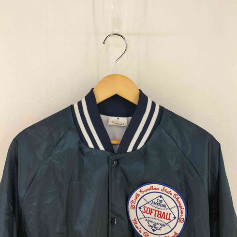 アーバンスポーツウェア AUBURN SPORTSWEAR USA製 SOFTBALL ナイロンブルゾン メンズ import:XL