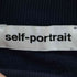 セルフポートレイト self-portrait フロントプリント クルーネックスウェット レディース import:S