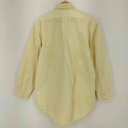 ラルフローレン RALPH LAUREN 90S 香港製 ポニー刺繍 ストライプ BD L/S シャツ YARMOUTH メンズ 15-32