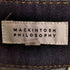 マッキントッシュフィロソフィー MACKINTOSH PHILOSOPHY ウエスト サイドボタン ワイド デニムパンツ レディース 34