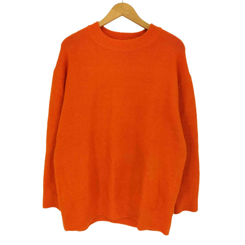 ザラ ZARA ラウンドネックオーバーサイズニット レディース import:M