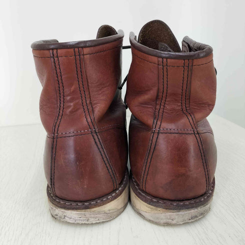 レッドウィング RED WING USA製 モカシン トゥ ブーツアイリッシュセッター Dワイズ 刺繍羽タグ メンズ JPN:28.5