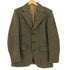 ハリスツイード Harris Tweed 60-70s Dunn&Co. 胡桃ボタン 3Bウールツイードテーラードジャケット メンズ