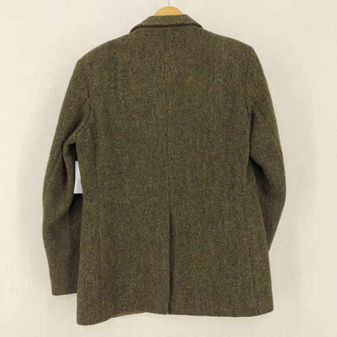 ハリスツイード Harris Tweed 60-70s Dunn&Co. 胡桃ボタン 3Bウールツイードテーラードジャケット メンズ