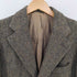 ハリスツイード Harris Tweed 60-70s Dunn&Co. 胡桃ボタン 3Bウールツイードテーラードジャケット メンズ