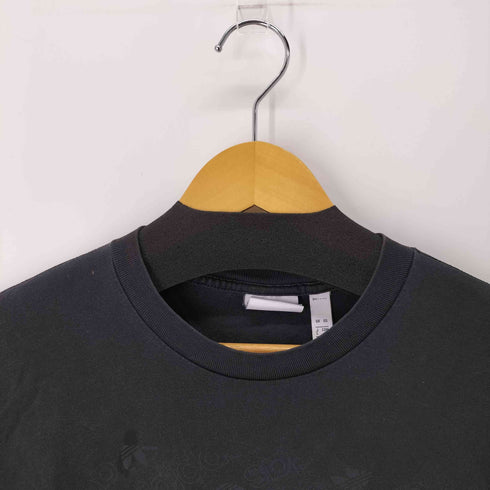 アディダス adidas モノグラムスクエアプリントTEE トレフォイルロゴ フェード メンズ JPN:L