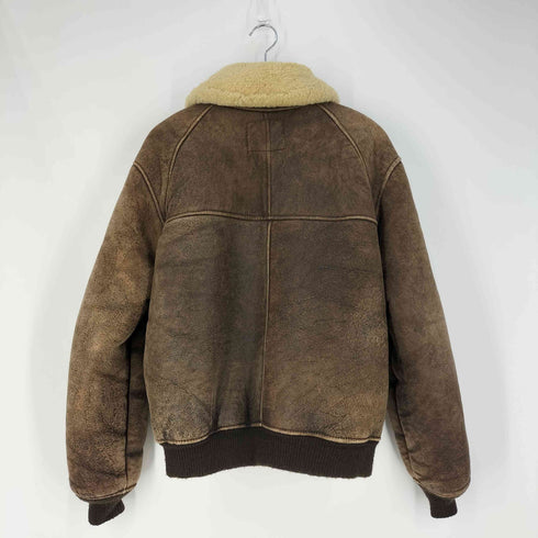 ショット Schott USA製 B-6 TYPE レザー シープスキン ムートン フライトジャケット メンズ 38