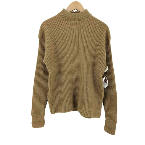 MacFane 推定~60s VINTAGE ウールモヘアモックネックニット メンズ import:L