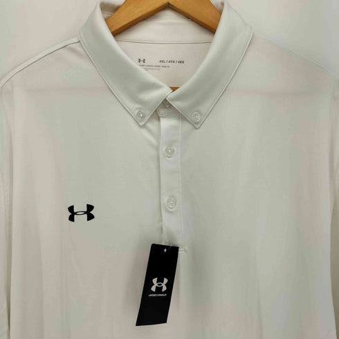 アンダーアーマー UNDER ARMOUR ロゴプリント S/S ポロ シャツ メンズ 4XL