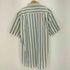 ノーティカ NAUTICA 00S 80s TWO-PLY COTTON デサント製 ストライプ S/S シャツ オーバーサイズ メンズ JPN:XL