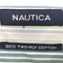 ノーティカ NAUTICA 00S 80s TWO-PLY COTTON デサント製 ストライプ S/S シャツ オーバーサイズ メンズ JPN:XL