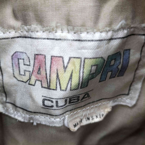 CAMPRI 90-00S Dカン エポレット スタンドカラージャケット メンズ