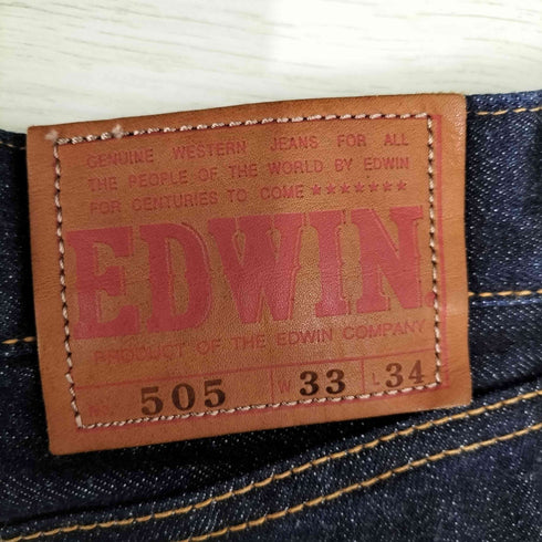 エドウィン EDWIN 505 バギーデニムパンツ メンズ 33X34