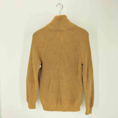 ユナイテッドアローズグリーンレーベルリラクシング UNITED ARROWS green label relaxing ショールカラー コットンジップニット レディース JPN:S