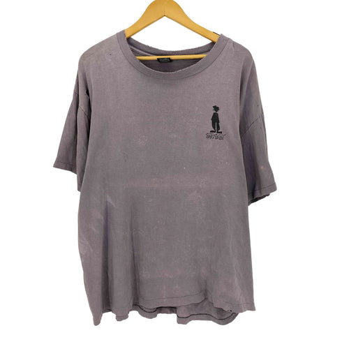 ステューシー Stussy 80s USA製 OLD 袖裾シングル シャドーマン 半袖Tシャツ メンズ import:XXL