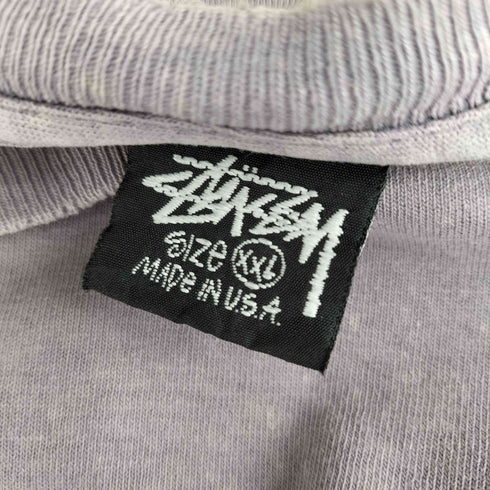 ステューシー Stussy 80s USA製 OLD 袖裾シングル シャドーマン 半袖Tシャツ メンズ import:XXL