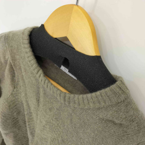 スローブイエナ SLOBE IENA ウールカシミヤ柄編みプルオーバー レディース