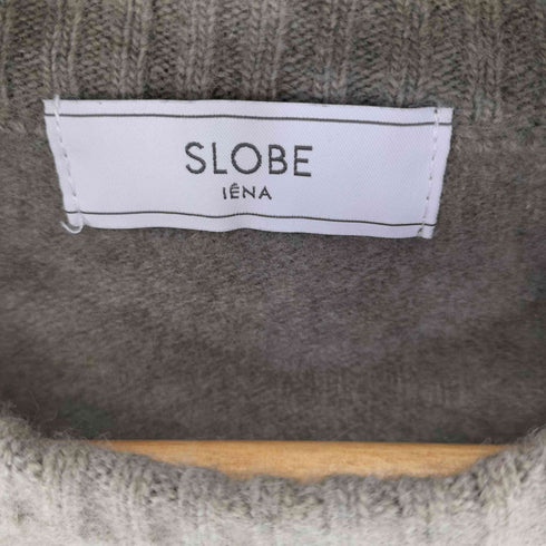 スローブイエナ SLOBE IENA ウールカシミヤ柄編みプルオーバー レディース