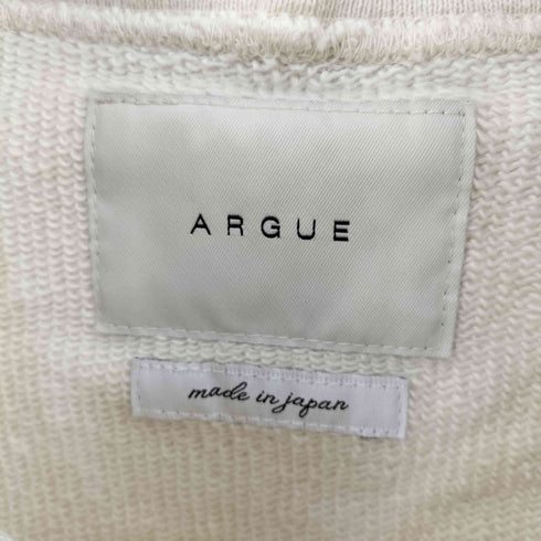 アギュー ARGUE DRY COTTON PLANE SWEAT FOODIE レディース FREE