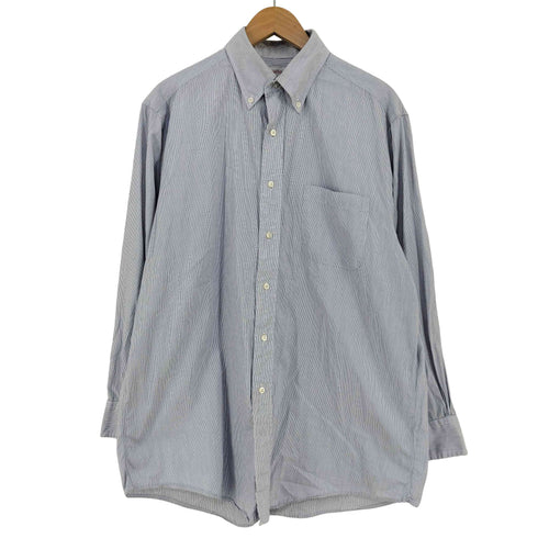 ブルックスブラザーズ BROOKS BROTHERS MADE IN USA 片ポケ ボタンダウンストライプL/Sシャツ メンズ 16-2