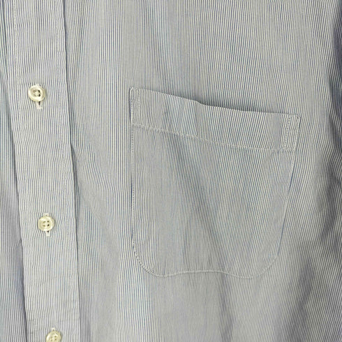 ブルックスブラザーズ BROOKS BROTHERS MADE IN USA 片ポケ ボタンダウンストライプL/Sシャツ メンズ 16-2