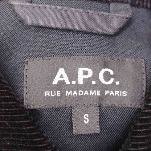 アーペーセー A.P.C. オイルド クロス ジャケット メンズ import:S