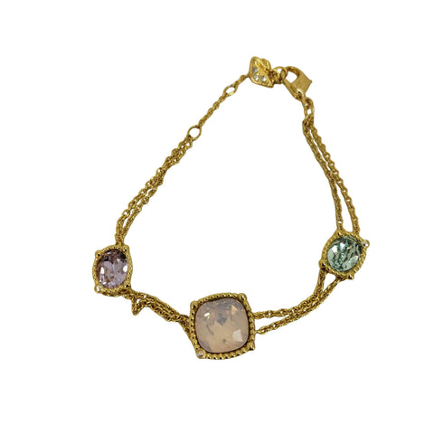 スワロフスキ SWAROVSKI カラーストーン ブレスレット レディース