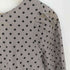 ヌキテパ NE QUITTEZ PAS Dot Print Tuck Sleeve Dress ドットプリント タックスリーブ ワンピース レディース FREE