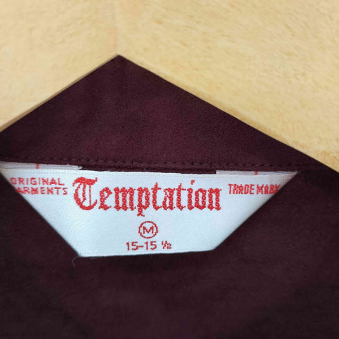 Cemptation フェイクスエード フラップポケット L/S シャツ メンズ 15 1/2