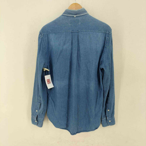 ギットマンブラザーズ GITMAN BROS. MADE IN USA Vintage 片ポケ ボタンダウンL/Sデニムシャツ メンズ import:S