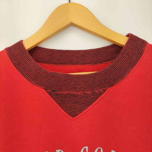 ユナイテッドカラーズオブベネトン UNITED COLORS OF BENETTON Vガゼット プリント L/S スウェット メンズ JPN:L