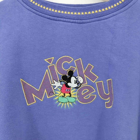 90S キャラクタープリント刺繍 L/S スウェット メンズ