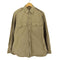 ユーエスアーミー U.S. ARMY 40s STAND-UP-COLLAR 8.2.OZ ミリタリーシャツ マチ付き メンズ 15x33