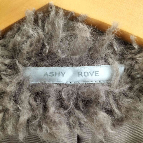 ASHY ROVE プードルファージレ フェイクファーベスト レディース JPN:38