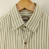 バナナリパブリック BANANA REPUBLIC 80s 初期タグ MADE IN USA 両ポケ コットンストライプL/Sシャツ メンズ import:S