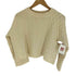マカフィー MACPHEE 23AW ウールパターンニット ショートプルオーバー レディース JPN:S