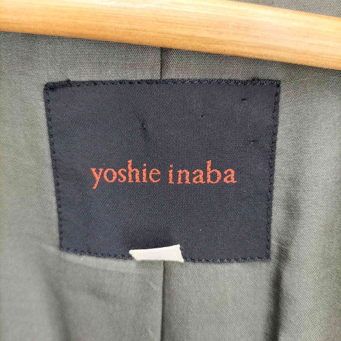 ヨシエイナバ YOSHIE INABA ロングウールチェスターコート レディース JPN:7号