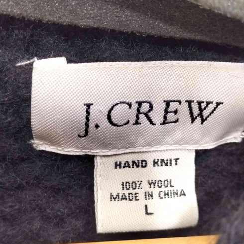 ジェイクルー J.CREW 90-2000s HAND KNIT モックネック プルオーバーニット メンズ import:L