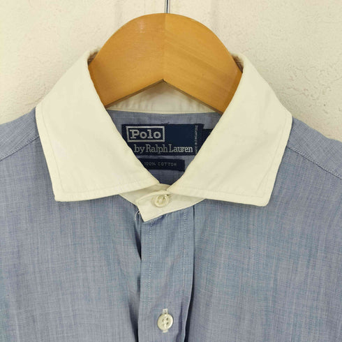 ポロバイラルフローレン Polo by RALPH LAUREN フレンチカフス ワイドカラーシャツ メンズ 32