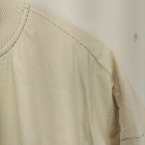 アディダスオリジナルス adidas Originals 21AW Bomber Jacket ボンバージャケット フェイクレザー レディース import:M
