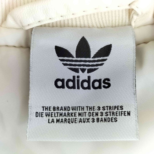 アディダスオリジナルス adidas Originals 21AW Bomber Jacket ボンバージャケット フェイクレザー レディース import:M