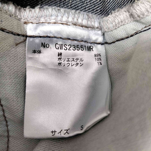 グローバルワーク GLOBAL WORK EiiS ハイ ウエスト コクーン デニム レディース JPN:S
